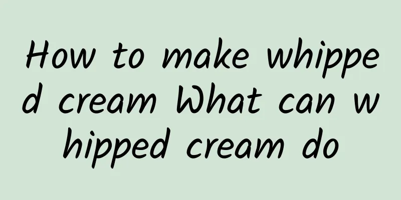 How to make whipped cream What can whipped cream do