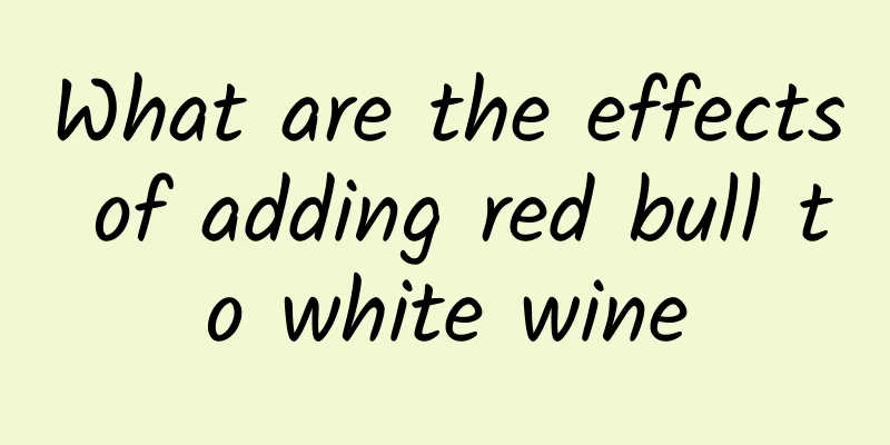 What are the effects of adding red bull to white wine