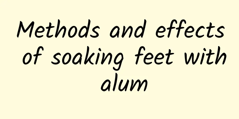 Methods and effects of soaking feet with alum