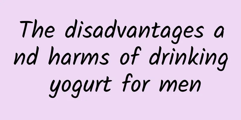 The disadvantages and harms of drinking yogurt for men