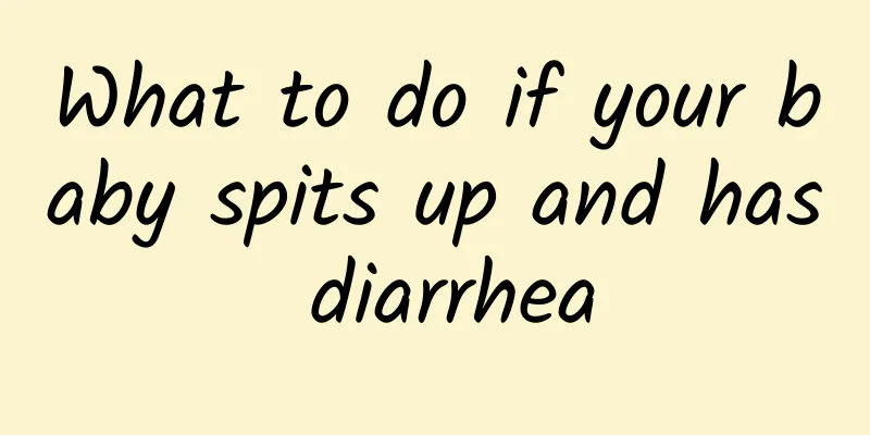 What to do if your baby spits up and has diarrhea