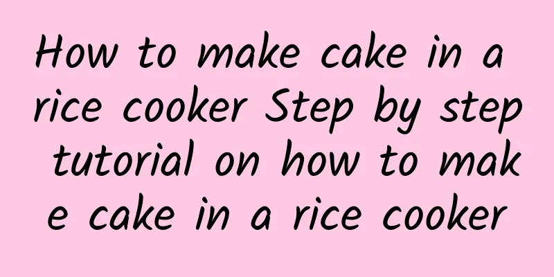 How to make cake in a rice cooker Step by step tutorial on how to make cake in a rice cooker