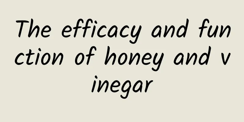 The efficacy and function of honey and vinegar