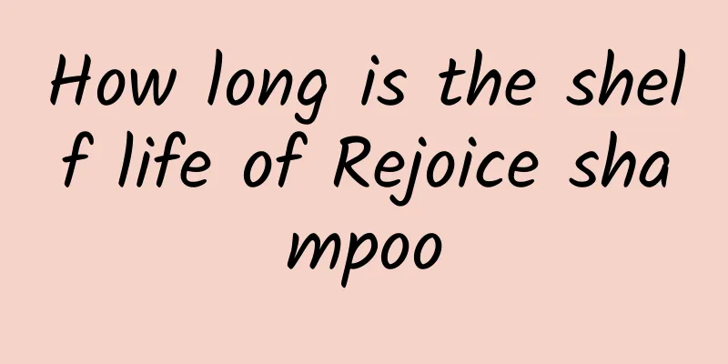 How long is the shelf life of Rejoice shampoo