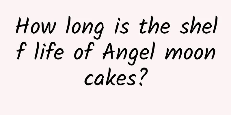 How long is the shelf life of Angel mooncakes?