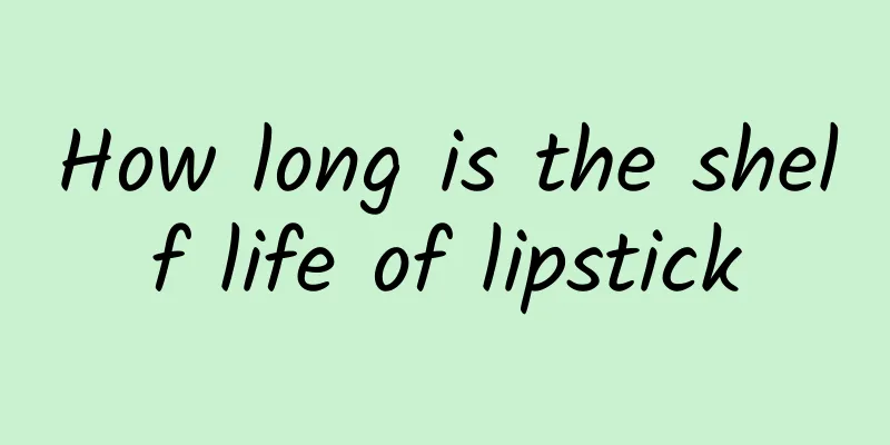 How long is the shelf life of lipstick