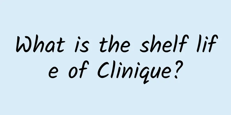 What is the shelf life of Clinique?