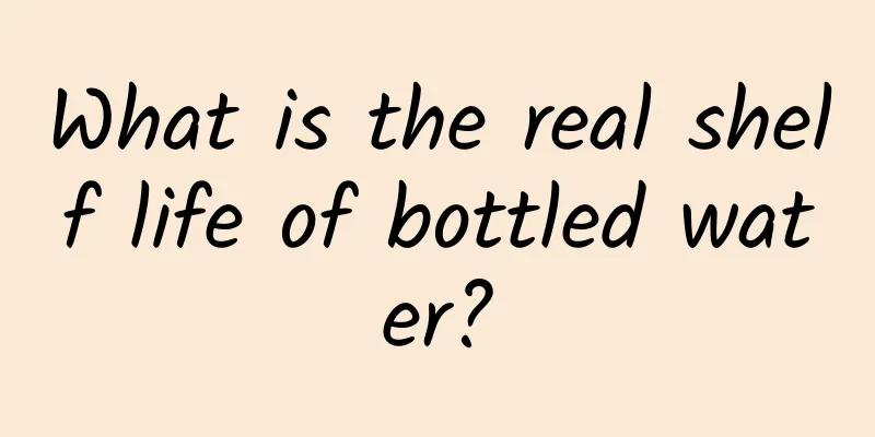 What is the real shelf life of bottled water?