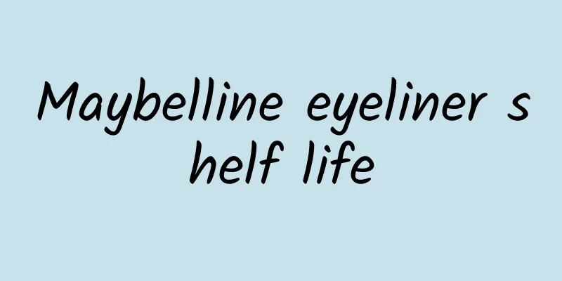 Maybelline eyeliner shelf life