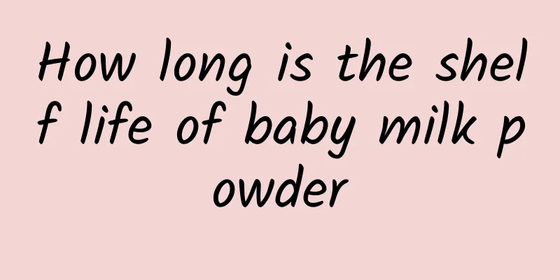 How long is the shelf life of baby milk powder