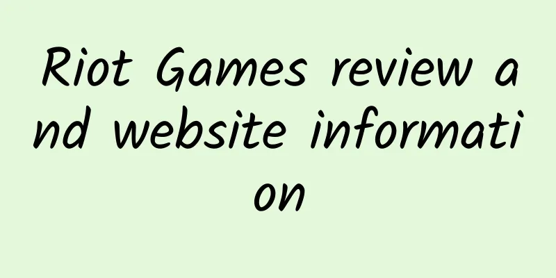 Riot Games review and website information