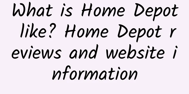 What is Home Depot like? Home Depot reviews and website information