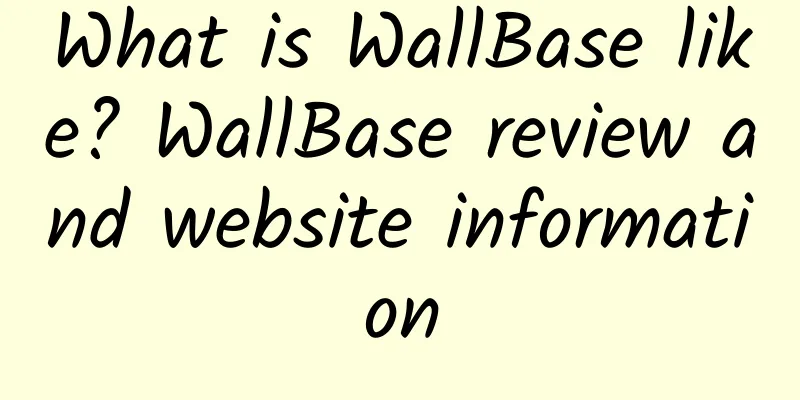 What is WallBase like? WallBase review and website information