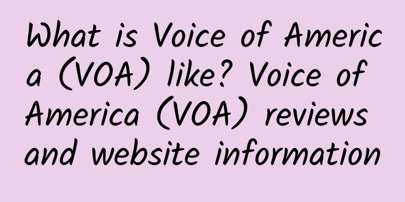 What is Voice of America (VOA) like? Voice of America (VOA) reviews and website information