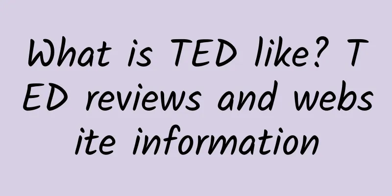 What is TED like? TED reviews and website information