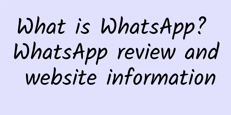 What is WhatsApp? WhatsApp review and website information