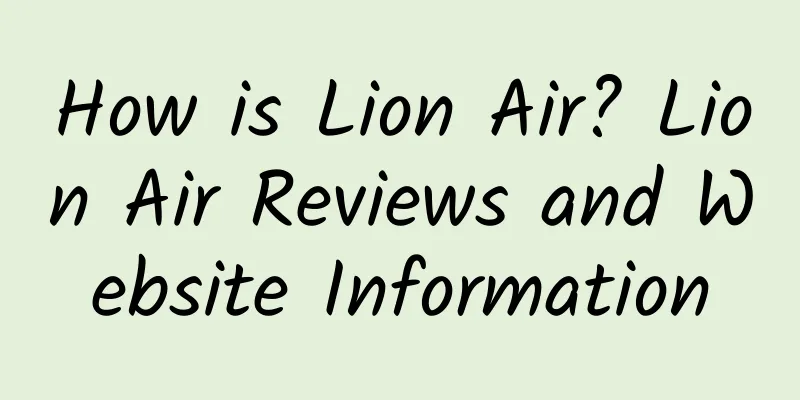 How is Lion Air? Lion Air Reviews and Website Information