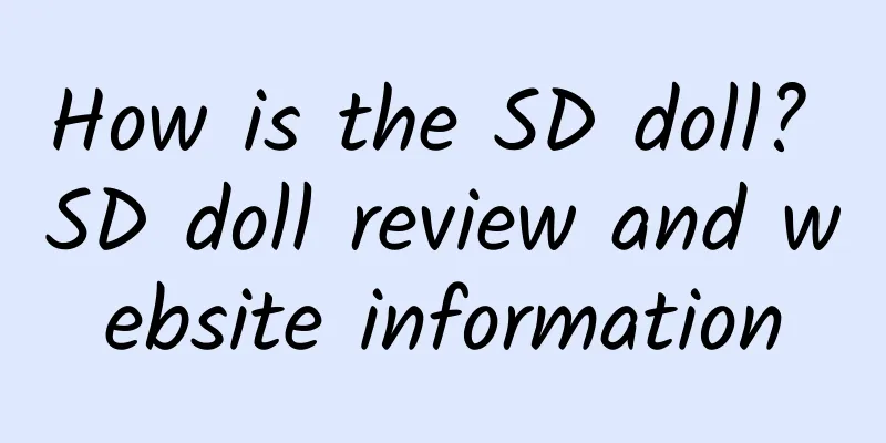 How is the SD doll? SD doll review and website information