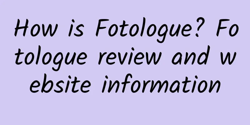 How is Fotologue? Fotologue review and website information