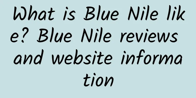What is Blue Nile like? Blue Nile reviews and website information