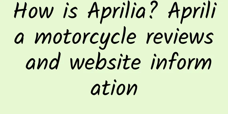How is Aprilia? Aprilia motorcycle reviews and website information
