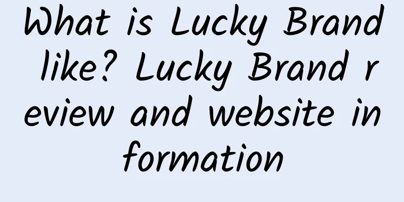 What is Lucky Brand like? Lucky Brand review and website information