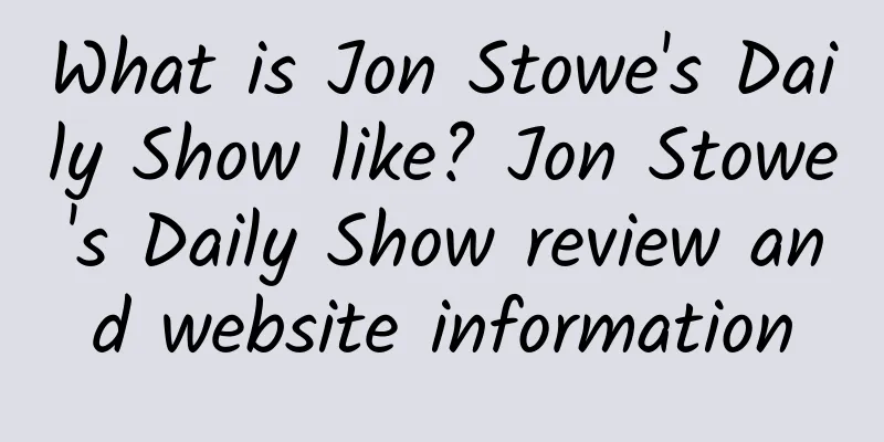 What is Jon Stowe's Daily Show like? Jon Stowe's Daily Show review and website information