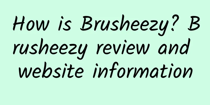 How is Brusheezy? Brusheezy review and website information