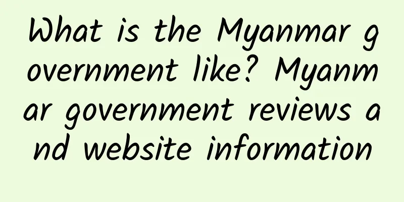 What is the Myanmar government like? Myanmar government reviews and website information