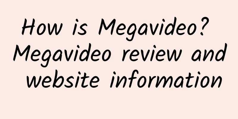 How is Megavideo? Megavideo review and website information