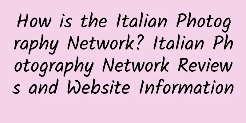How is the Italian Photography Network? Italian Photography Network Reviews and Website Information