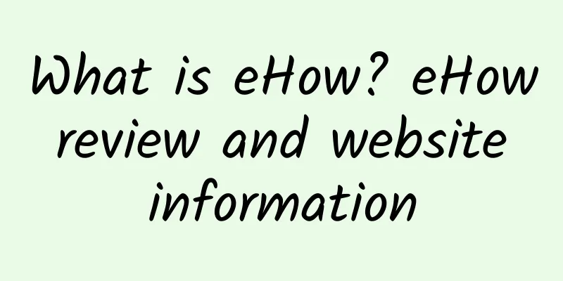 What is eHow? eHow review and website information