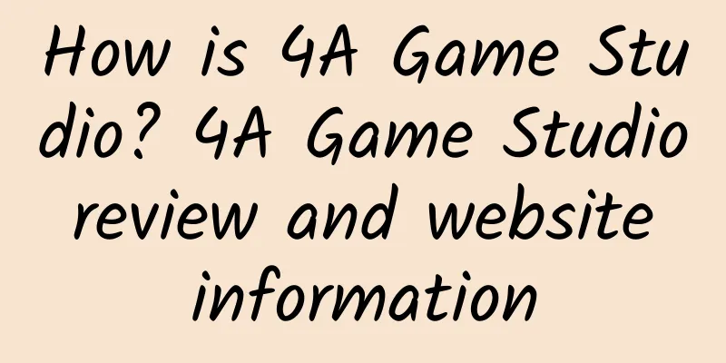 How is 4A Game Studio? 4A Game Studio review and website information