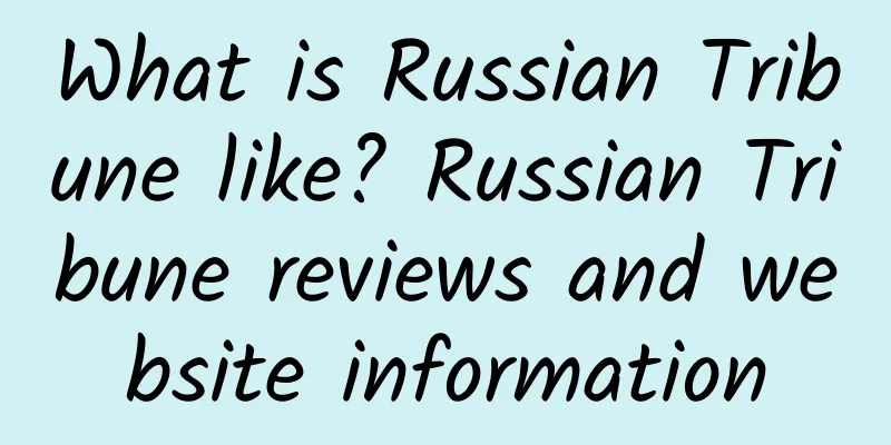 What is Russian Tribune like? Russian Tribune reviews and website information