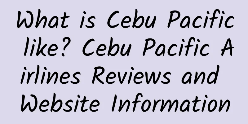 What is Cebu Pacific like? Cebu Pacific Airlines Reviews and Website Information
