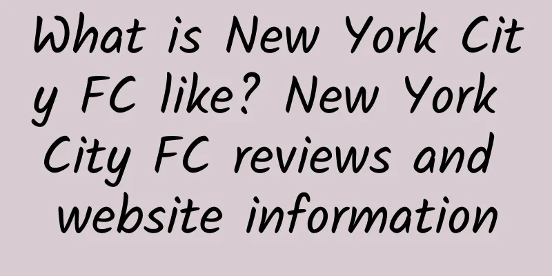 What is New York City FC like? New York City FC reviews and website information