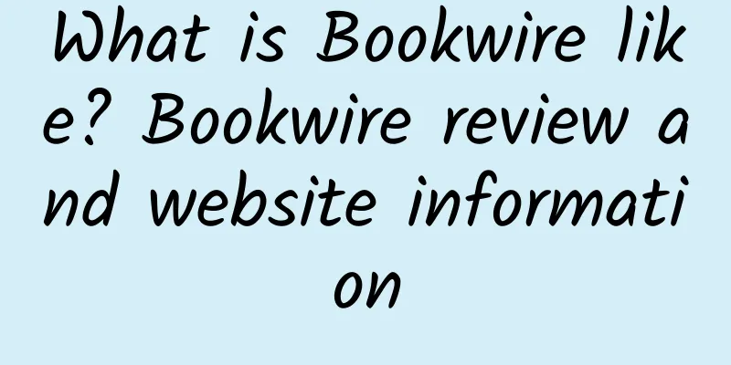 What is Bookwire like? Bookwire review and website information