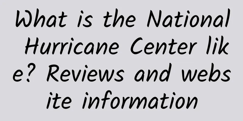 What is the National Hurricane Center like? Reviews and website information