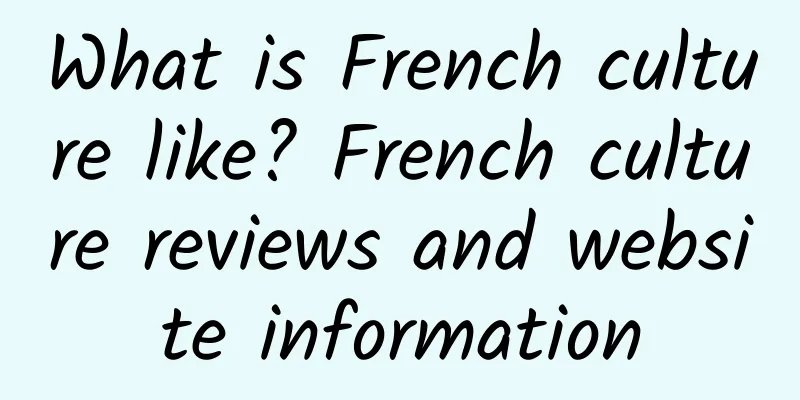 What is French culture like? French culture reviews and website information