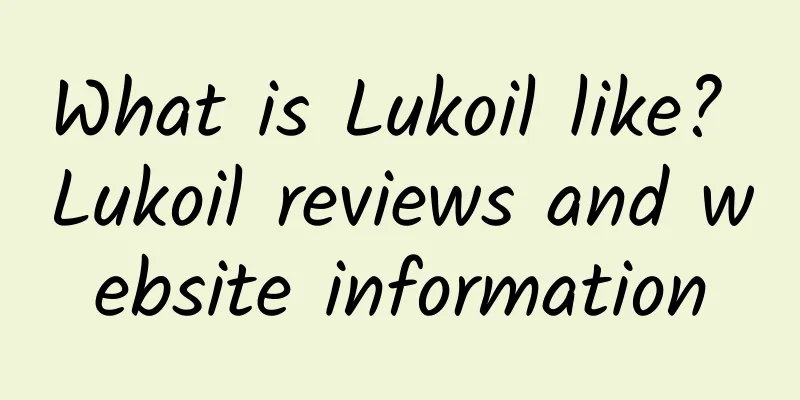 What is Lukoil like? Lukoil reviews and website information