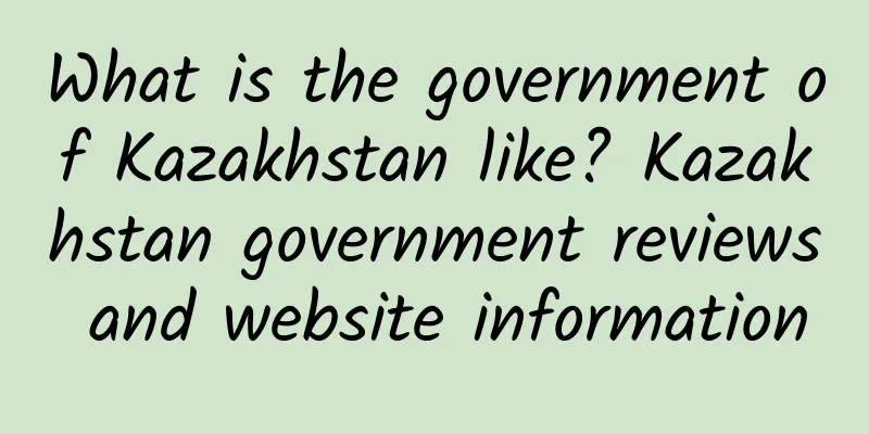What is the government of Kazakhstan like? Kazakhstan government reviews and website information
