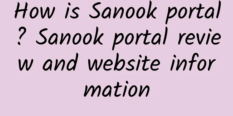 How is Sanook portal? Sanook portal review and website information
