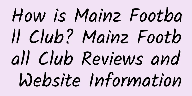How is Mainz Football Club? Mainz Football Club Reviews and Website Information