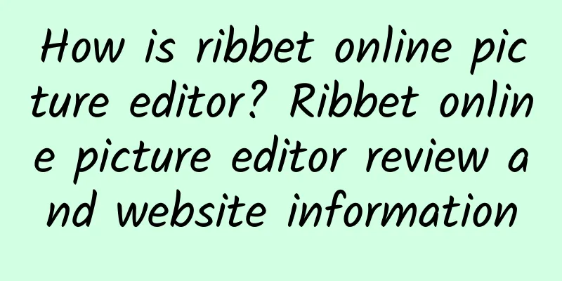 How is ribbet online picture editor? Ribbet online picture editor review and website information