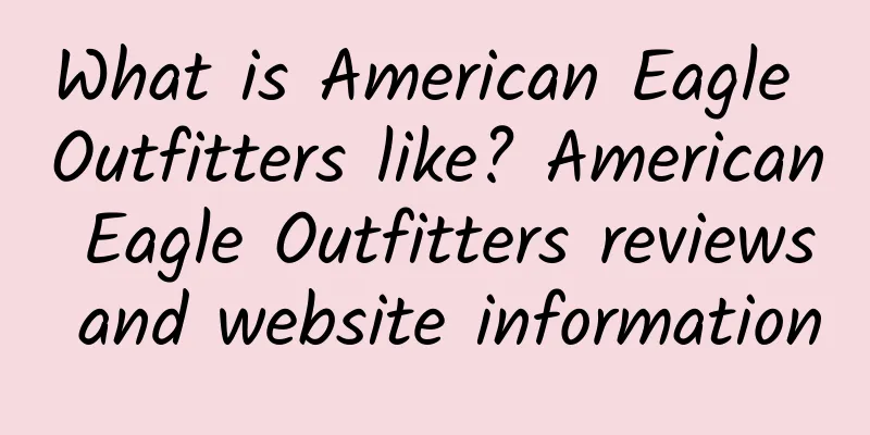 What is American Eagle Outfitters like? American Eagle Outfitters reviews and website information