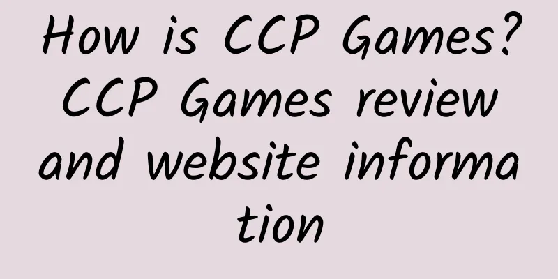 How is CCP Games? CCP Games review and website information