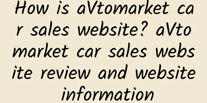 How is aVtomarket car sales website? aVtomarket car sales website review and website information