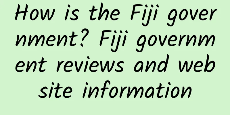How is the Fiji government? Fiji government reviews and website information