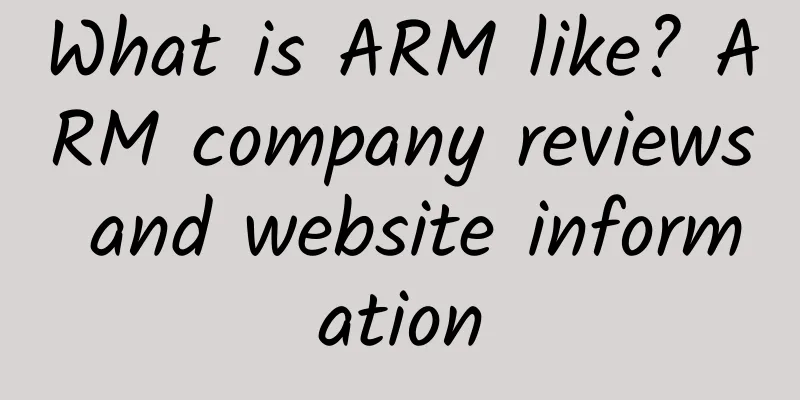 What is ARM like? ARM company reviews and website information
