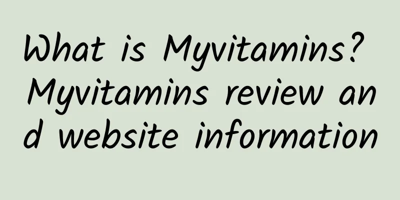 What is Myvitamins? Myvitamins review and website information